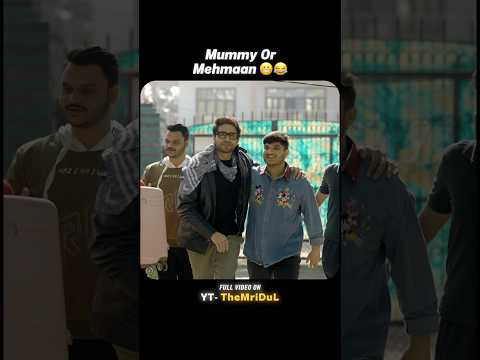 Gaurav khanna aaya hamare ghar 😍 | the mridul | gaurav khanna | pragati | the mridul shorts thumbnail