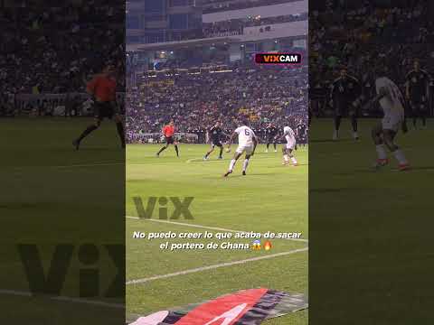 ¡Brutal atajada del portero de Ghana! #shorts thumbnail
