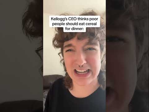 Kellogg's CEO Says Poor People Should Eat Cereal thumbnail