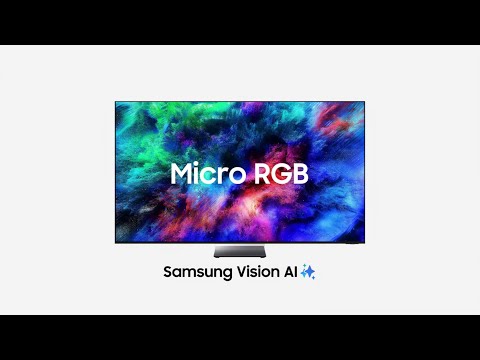 Introducing the Micro RGB TV Series | Samsung thumbnail