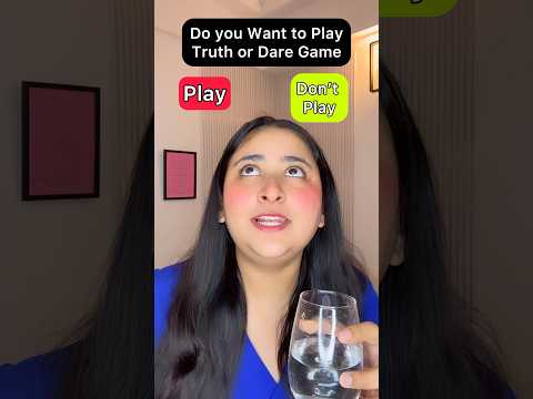 You are Playing TRUTH or DARE game #funnyshorts #ytshorts #shorts thumbnail