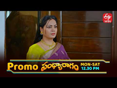 Sandya Ragam Latest Promo | Episode No 317 | 4th June  2026 | ETV Telugu thumbnail