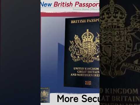 Starting 1 December 2025, British passports will be upgraded with advanced settings. #uk #passport thumbnail