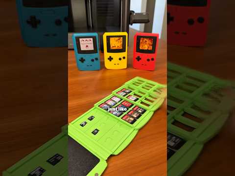 A functional tribute #3dprint #3dprinting #3dprinted #gameboycolor #nintendoswitch2 #elegoo thumbnail