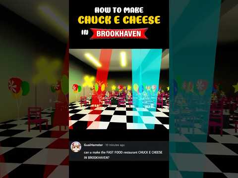 How to Make Chuck e Cheese in brookhaven! thumbnail