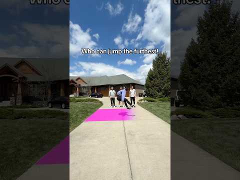 Who can JUMP the Furthest! thumbnail