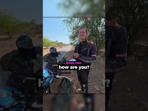 Biker Girl Has A Suspicious Interaction... thumbnail