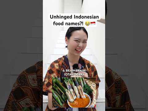 Indonesians eat “brain brain”?! ???? #languages #culture #indonesian #food #funny thumbnail