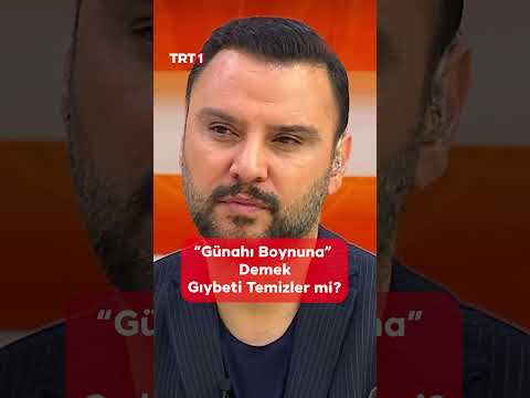 Günahı ya da vebali boynuna demek, gıybeti temizler mi? Prof. Dr. Ali Akpınar cevaplıyor. thumbnail