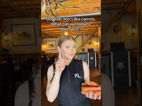 What to do if your kids don’t like carrots 🥕🐴 #equestrian #funnyvideo #carrots #horses #horse thumbnail