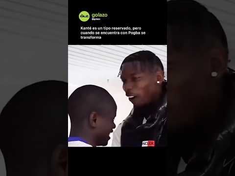 Paul Pogba es el único capaz de sacarle una sonrisa a Kanté thumbnail