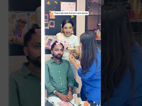 That trio “male best friend in girls group” #Shorts #funny thumbnail