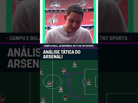 O ARSENAL ESTÁ PRONTO PRA ENFRENTAR O PSG? CONFIRA A ANÁLISE DO CAIO CAPITA #shorts thumbnail