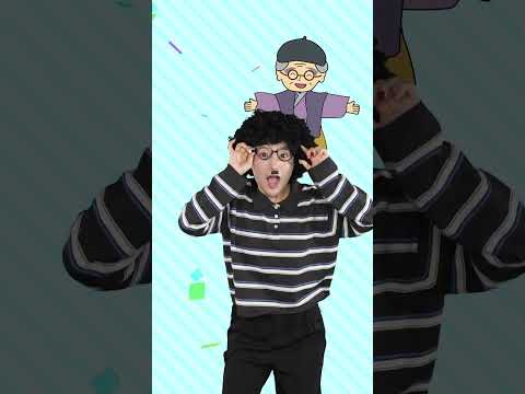 とんとんとんとんひげじいさん│手遊びうた│童謡│こどものうた│キッズソング│どこでもジャンボリー！🌈 #shorts thumbnail