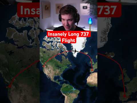 Insanely Long 737 Flight thumbnail