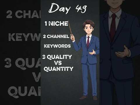 Mission 1M Day 49 ? | Fixing 3 Biggest Mistakes New YouTubers Make ? #mission1mwithyou #youtubetips thumbnail
