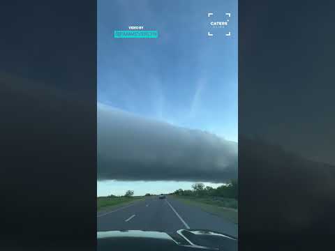 Strange Cloud Formation Caught On Camera in Texas #weather #clouds thumbnail