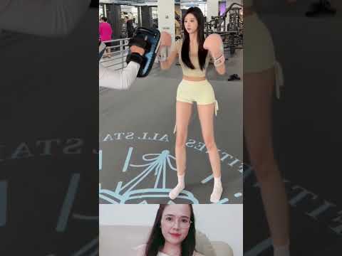 복싱을 연습하는 소녀 #웃긴영상 #duet #korea #tiktok #beautiful #viral #viralshorts #shorts #trending thumbnail