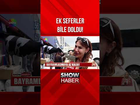 9 günlük bayram göçü başladı! #showanahaber #shorts thumbnail