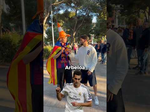 ¿Qué Jugador del Real Madrid aman los culés? ?⚽️ #footballfans #barça #realmadrid #footballfunny thumbnail