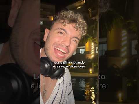 Escondidas con los Delfines ? video largo en el canal banda ? | Bastian Delfin • #humor #shorts thumbnail