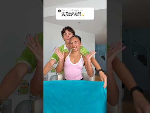 I CRACKED MIA’S NECK! ?? 100k likes for the BTS! ? #shorts #magic #funny thumbnail