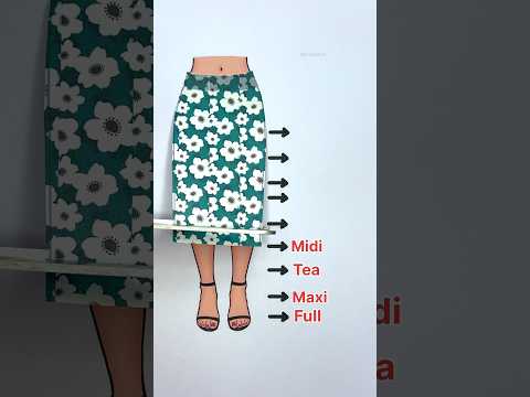Skirt Lengths✂️If you liked this, hit like ♥️#skirt #skirtlengths #fashion #fashiondesigner #sew thumbnail