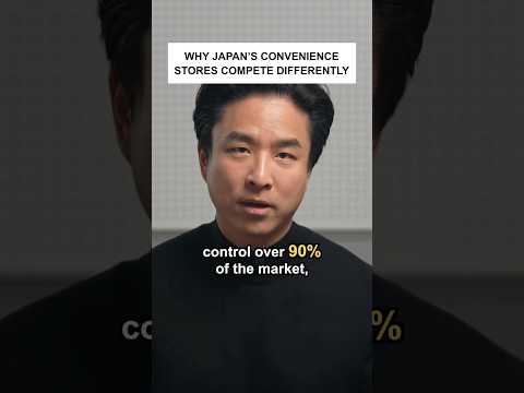 Why Japan’s Convenience Stores Compete Differently #shorts thumbnail