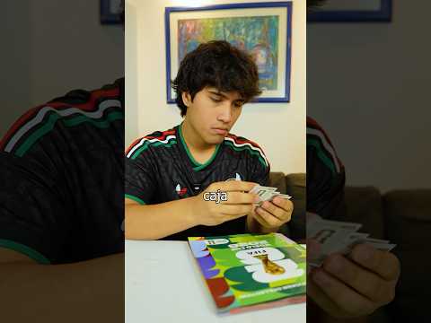 Podré Completar el Álbum del Mundial en Solo 1 día?? #shorts thumbnail