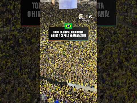O HINO BRASILEIRO EMOCIONA DEMAIS!!! 🇧🇷🇧🇷🚨 𝐒𝐄 𝐓𝐄𝐌 𝐂𝐎𝐏𝐀, 𝐄𝐒𝐐𝐔𝐄𝐂𝐄! É na CazéTV! 🤩📺 thumbnail