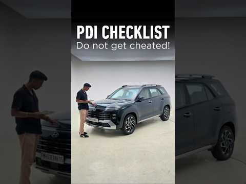 Pre delivery inspection to do before you sign the papers #shorts thumbnail