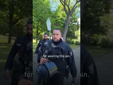 Berlin police arrest pro-Palestine supporter again over lapel pin thumbnail