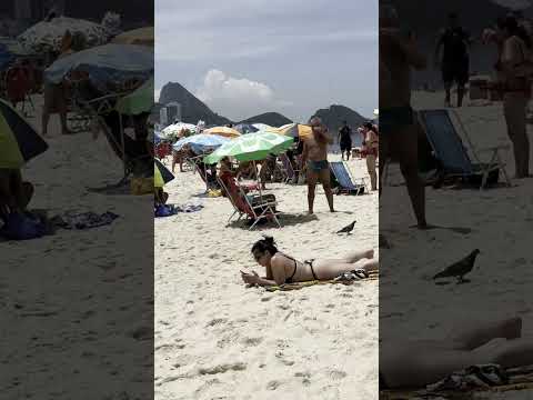 🇧🇷 Chilling at Ipanema beach Brazil 🌴 thumbnail