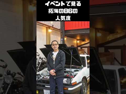 拓海の86の人気度は？土屋さんに聞きました #carprime #カープライム #谷口信輝 #織戸学 #土屋圭市 #トヨタ #AE86 #トレノ #ホンダ #cb750four thumbnail
