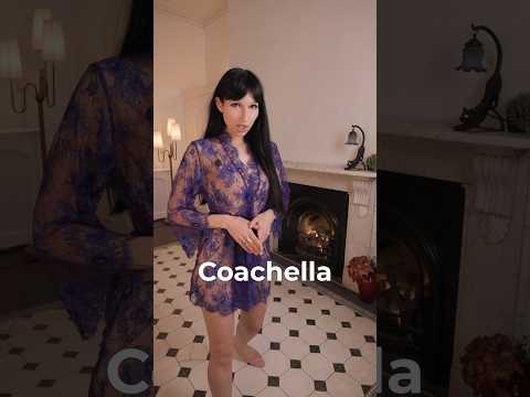 Romantic Coachella outfit styling 1 #shorts thumbnail