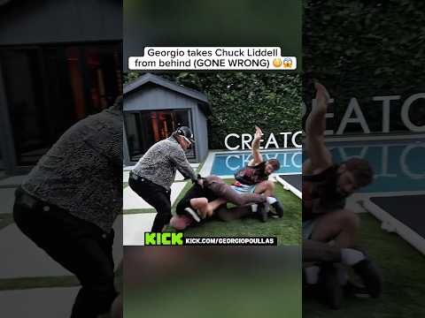 I Wrestled Chuck Liddell (GONE WRONG) 😱😵 thumbnail