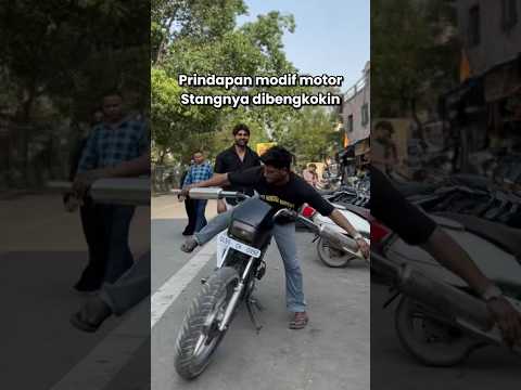 Tarik stang ke belakang #automobile #motoroffroad #modifikasimotor #youtubeshorts thumbnail