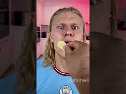 He Shouldn’t Have Eaten That Chip ? #football #haaland #parody thumbnail