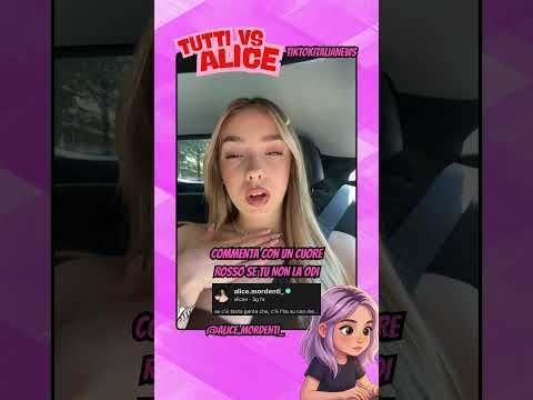 ALICE MORDENTI è DAVVERO ODIATA DA TUTTI SUI SOCIAL #tiktok #webboh #perte #greenscreen thumbnail