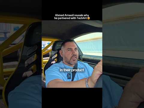 AHMED AMWELL REVEALS WHY HE PARTNERED WITH TECHART🤯🤝🏁 thumbnail