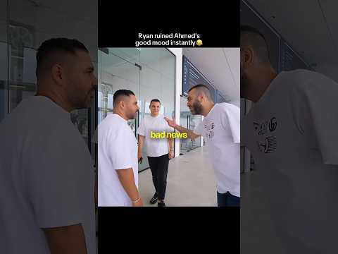 RYAN RUINED AHMED'S MOOD IN LESS THAN 5 MINUTES🤣⛈️ thumbnail