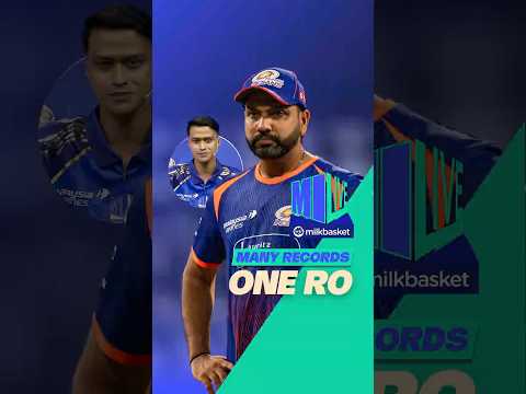 If a player were to be defined by his numbers, we could write an essay for Rohit ? | #MumbaiIndians thumbnail