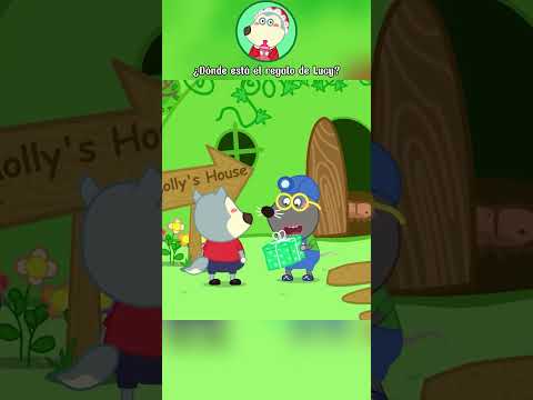 ¿Dónde está el regalo de Lucy 🤨 #shorts #infantil thumbnail