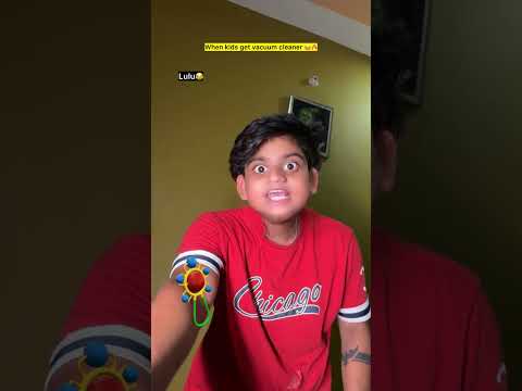 When kids get vacuum cleaner 😂🔥| indian family #shorts #indian #chaman #relatable #chotabhai thumbnail