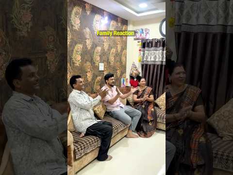 Family Reaction On ArtWork ? #shortvideo thumbnail