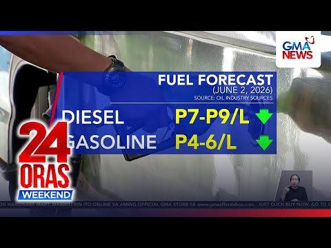 Bigtime rollback nakaamba sa June 2—oil industry sources | 24 Oras Weekend thumbnail