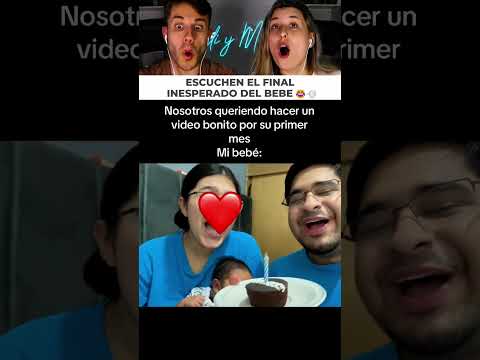 Grabábamos su primer mes y el bebé nos dio esta sonora sorpresa thumbnail