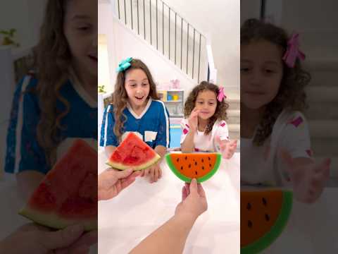 Which one is real watermelon❤️😂 thumbnail