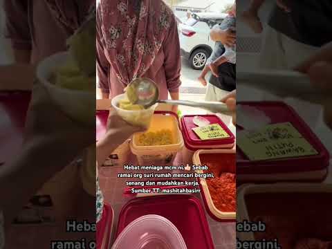 Bagus akak penjual ni normalisekan masak makanan sebenar guna bahan kisar je.?☺️ thumbnail