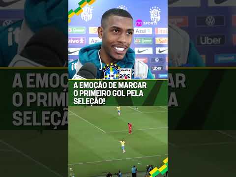 O PRIMEIRO GOL PELA SELEÇÃO BRASILEIRA A GENTE NUNCA ESQUECE, NÉ RAYAN? 🇧🇷⚽ #shorts thumbnail